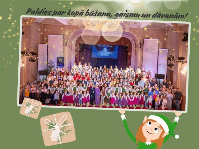 Priecīgus Ziemassvētkus un laimīgu Jauno gadu!